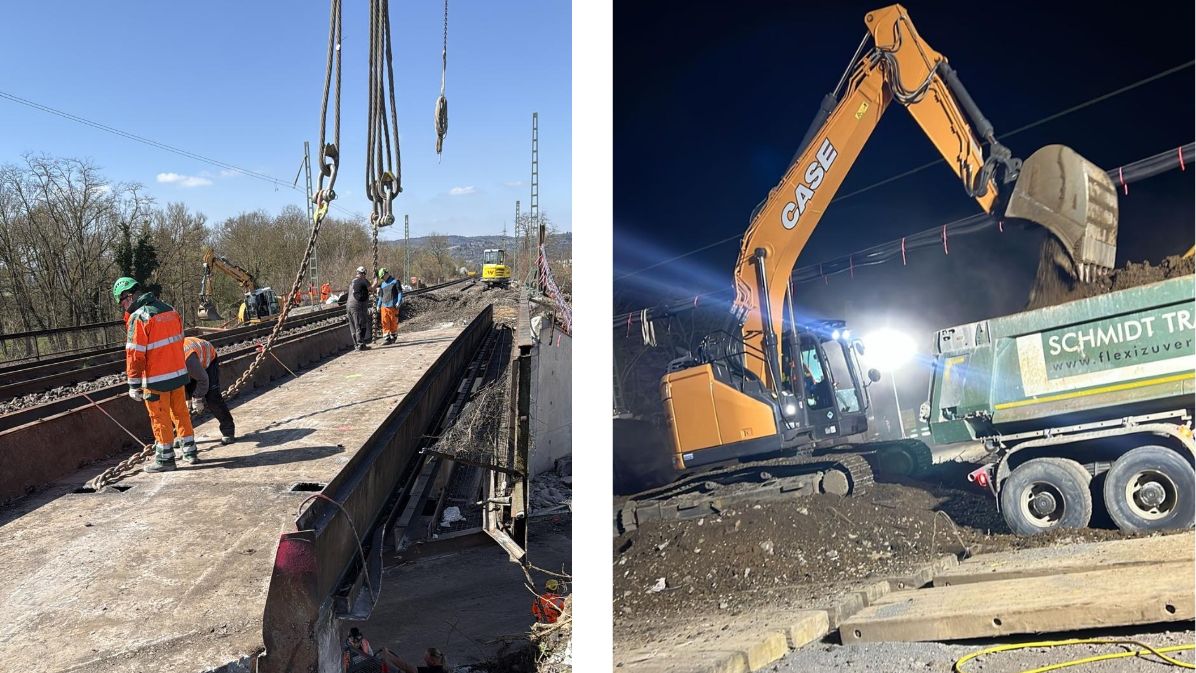 Technischer Rückbau in Weißenthurm